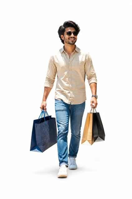 Woman shopping