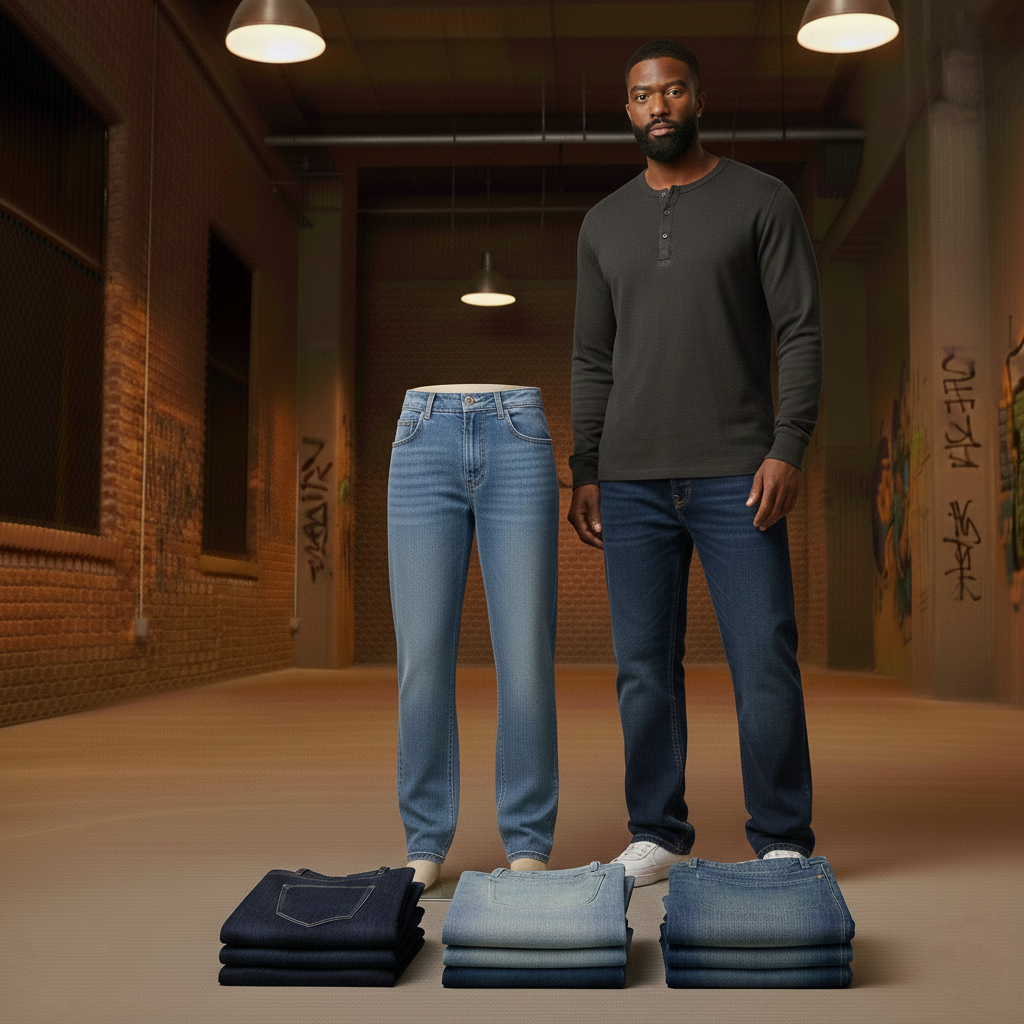 AI generated tone jeans