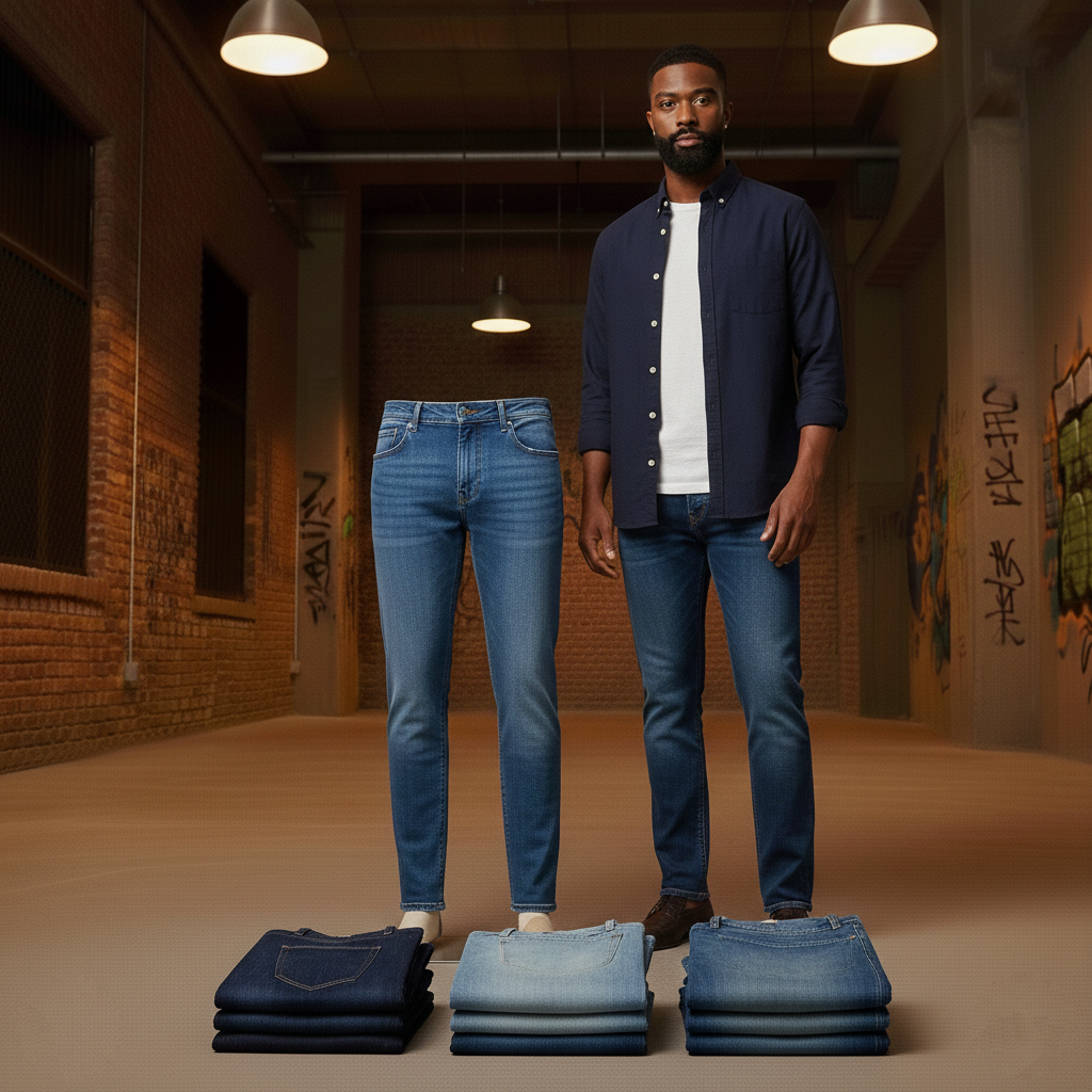 AI generated basics jeans